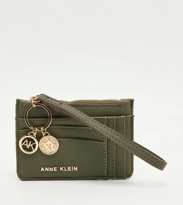 Anne Klein Textured Zippered Wallet